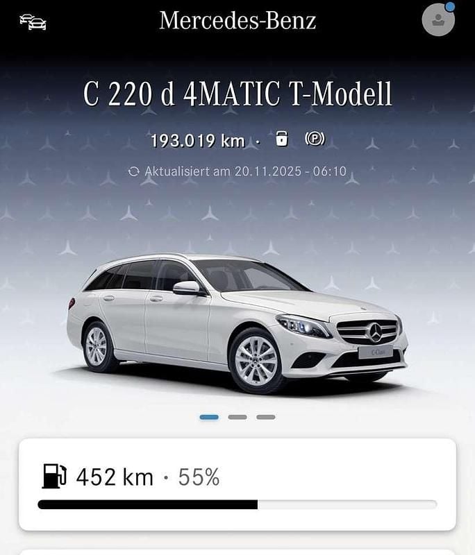 Weiß Gebraucht 2019 Mercedes C220 Kombi | 20.000 € (Fairer Preis) - Bild 1/1