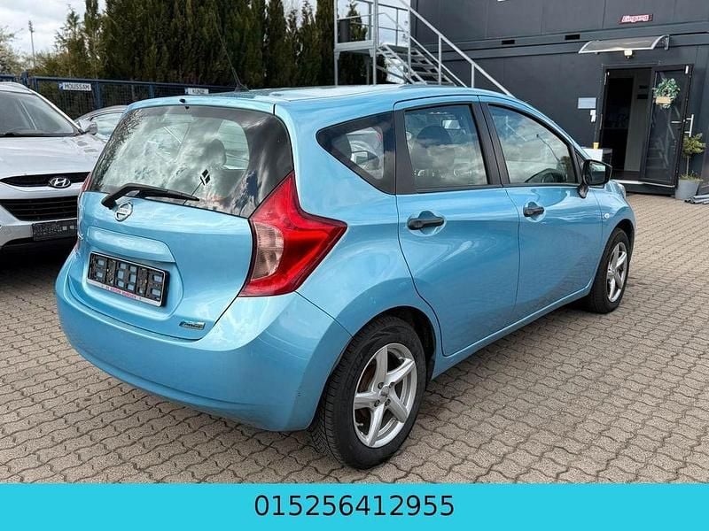 Gebraucht Nissan Note Visia 90 PS (66 kW) 2014 Blau Kleinwagen