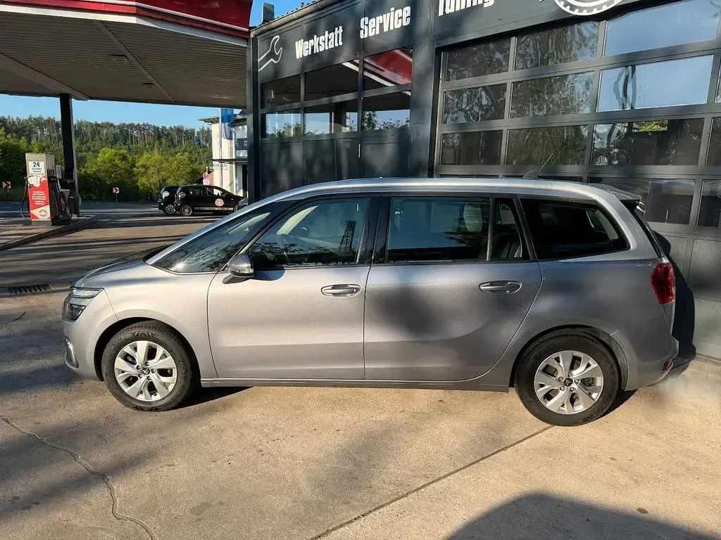Gebraucht Citroën Grand C4 Picasso SELECTION 120 PS (88 kW) 2018 Grau Van / Kleinbus