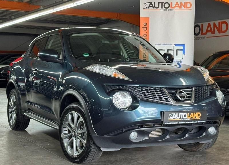 Blau Gebraucht 2013 Nissan Juke Tekna SUV | 6.600 € (Fairer Preis) - Bild 1/4