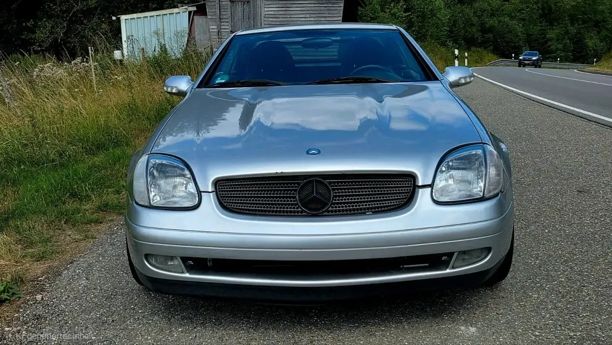 Gebraucht Mercedes SLK200 163 PS (119 kW) 2000 Grau Cabrio