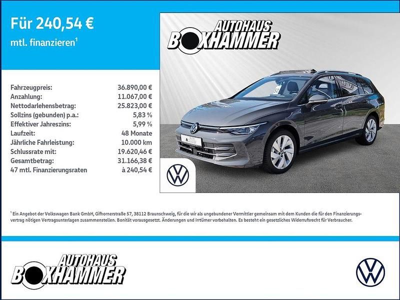 Grau Gebraucht 2024 VW Golf VIII Style Kombi | 36.890 € - Bild 1/4