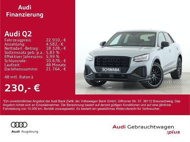 Pfeilgrau perleffekt Gebraucht 2021 Audi Q2 Ambiente SUV | 22.910 € (Guter Preis) - Bild 1/4