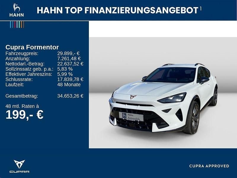 Gebraucht Cupra Formentor 150 PS (110 kW) 2025 "nevada" weiss SUV