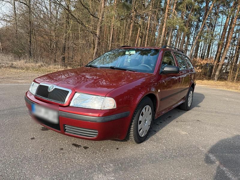 Gebraucht Skoda Octavia 2007 Rot Kombi