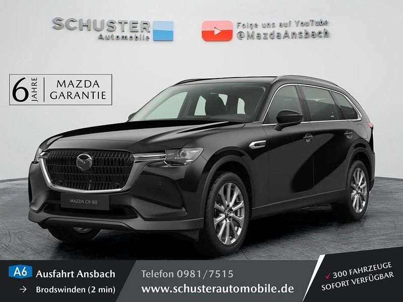 Gebraucht Mazda CX-80 Exclusive 328 PS (241 kW) 2024 Grau SUV