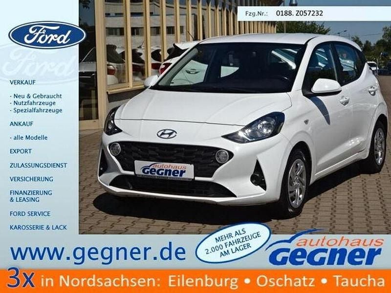 Gebraucht Hyundai i10 Select 67 PS (49 kW) 2021 Weiß Kleinwagen