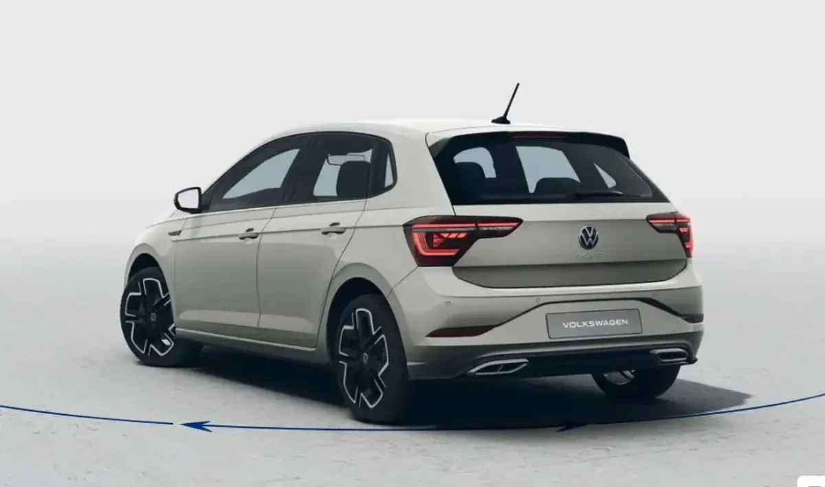 Neu VW Polo R-line 116 PS (85 kW) 2025 Ascotgrau / schwarz Kleinwagen