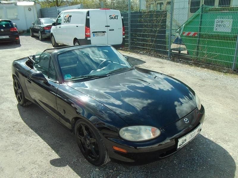 Gebraucht Mazda MX5 110 PS (80 kW) 1998 Schwarz Cabrio