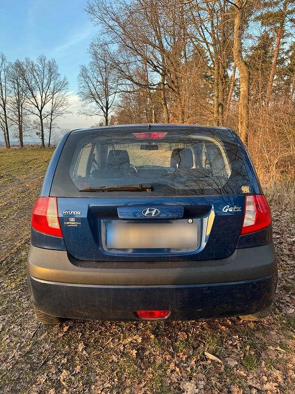Gebraucht Hyundai Getz 97 PS (71 kW) 2006 Blau Kleinwagen