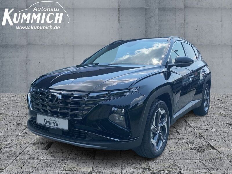Phantom black (schwarz) Gebraucht 2023 Hyundai Tucson Trend SUV | 31.990 € (Fairer Preis) - Bild 1/4