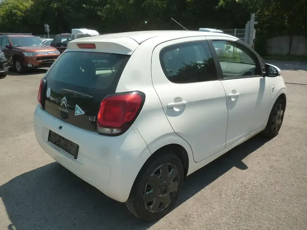 Gebraucht Citroën C1 Feel 82 PS (60 kW) 2015 Weiß Kleinwagen