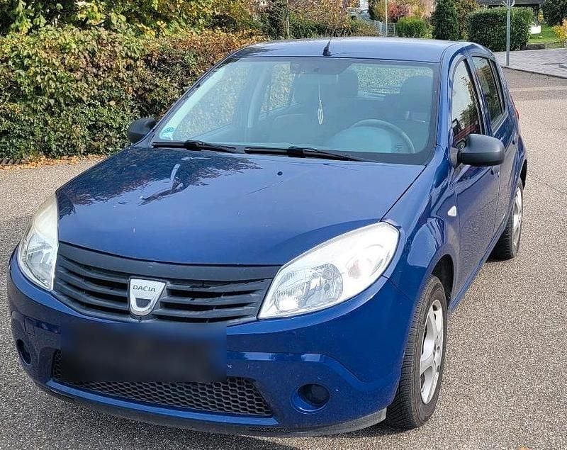 Blau Gebraucht 2008 Dacia Sandero Kleinwagen | 1.250 € (Fairer Preis) - Bild 1/4