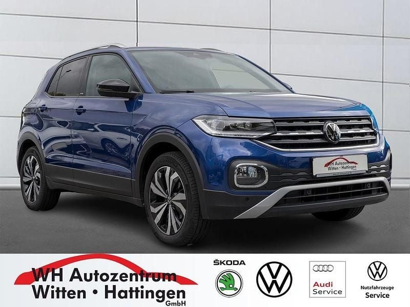 Reef blue metallic Gebraucht 2021 VW T-Cross United SUV | 21.848 € (Guter Preis) - Bild 1/4