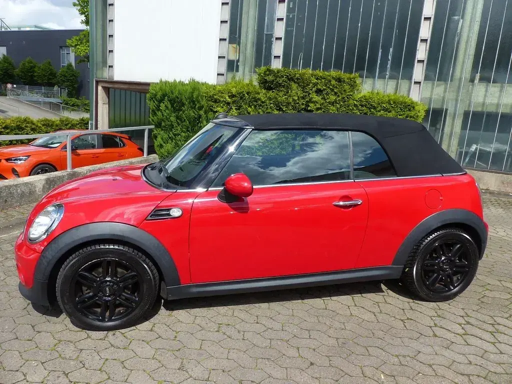 Gebraucht Mini Cooper D Cabriolet 111 PS (81 kW) 2013 Rot Cabrio