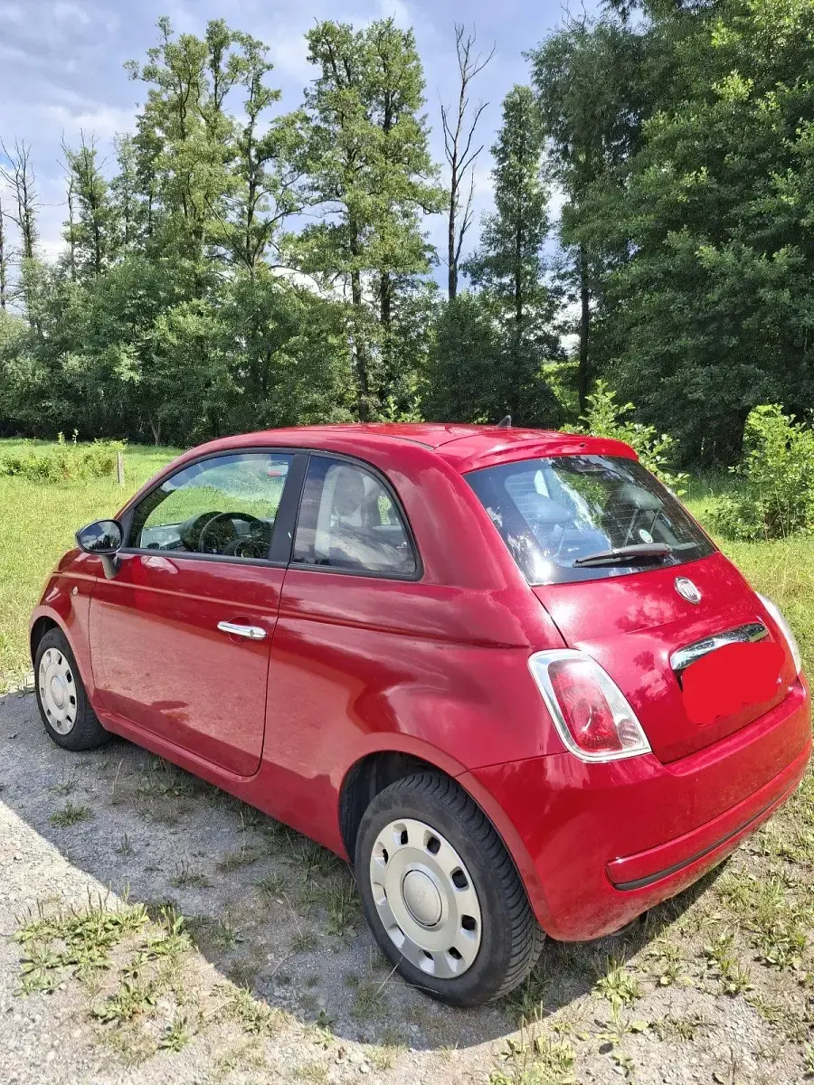 Gebraucht Fiat 500 75 PS (55 kW) 2009 Rot Cabrio