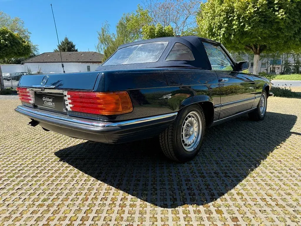 Gebraucht Mercedes SL280 185 PS (136 kW) 1982 Blau Cabrio