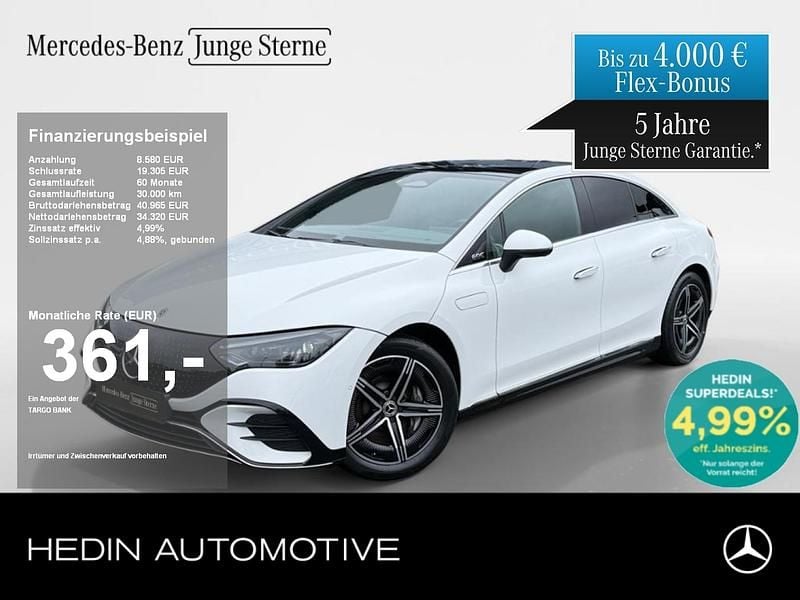 Biały Gebraucht 2022 Mercedes EQE350 AMG Limousine | 42.700 € (Fairer Preis) - Bild 1/4