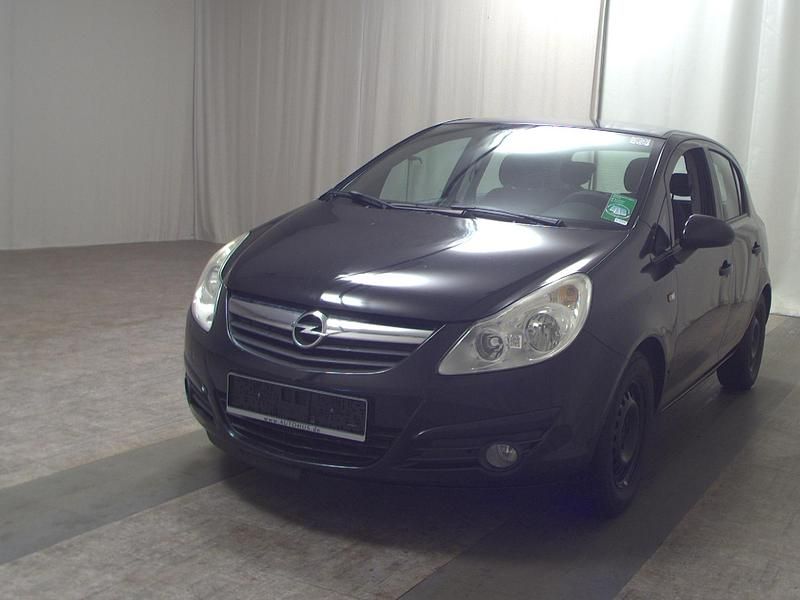 Gebraucht Opel Corsa Edition 75 PS (55 kW) 2010 Saphirschwarz mineraleffekt Kleinwagen