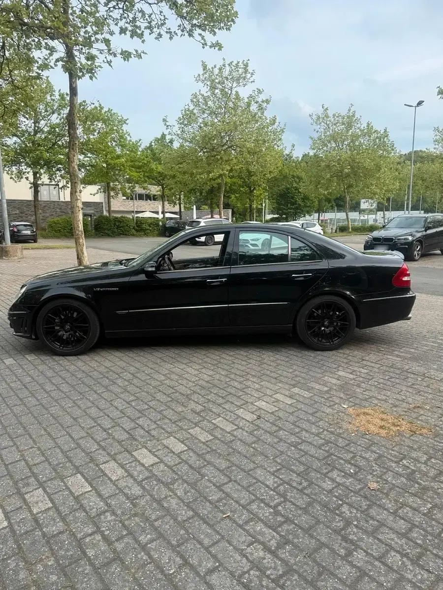 Brugt Mercedes E500 306 HK (225 kW) 2003 Sort Sedan