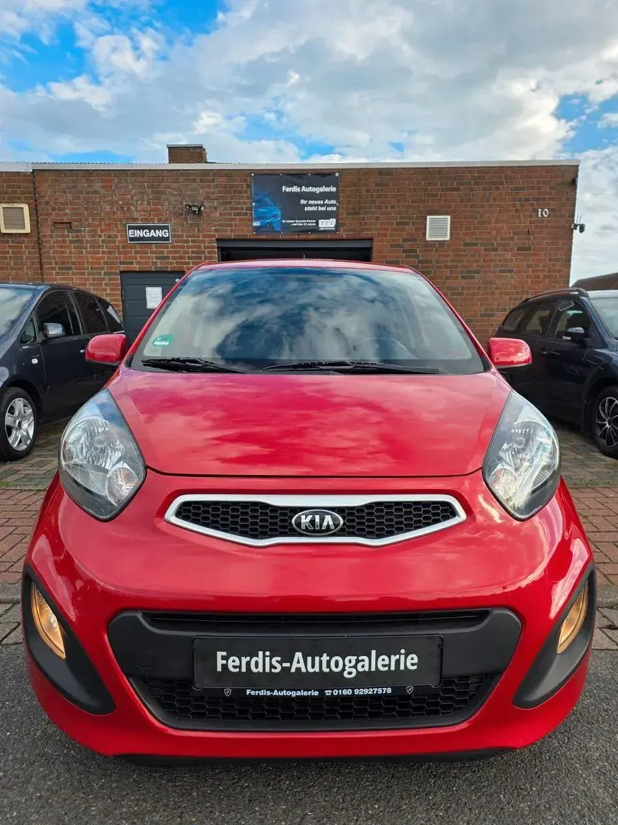 Gebraucht Kia Picanto Edition 7 69 PS (50 kW) 2015 Rot Kleinwagen