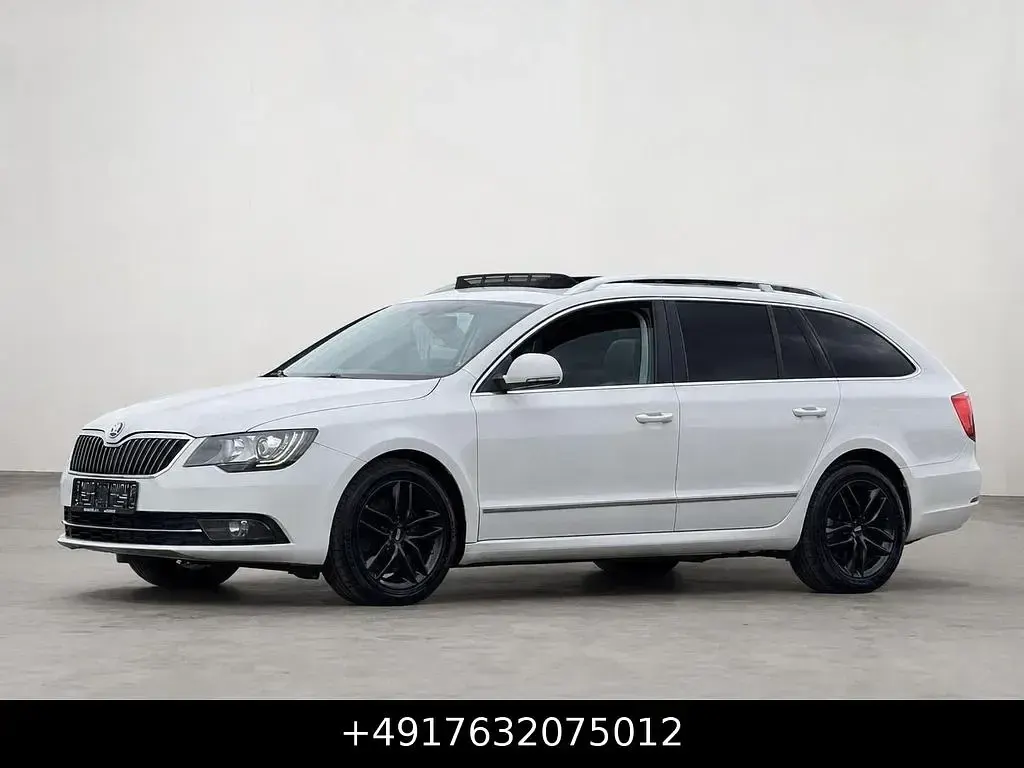 Gebraucht Skoda Superb 260 PS (191 kW) 2013 Weiß Kombi