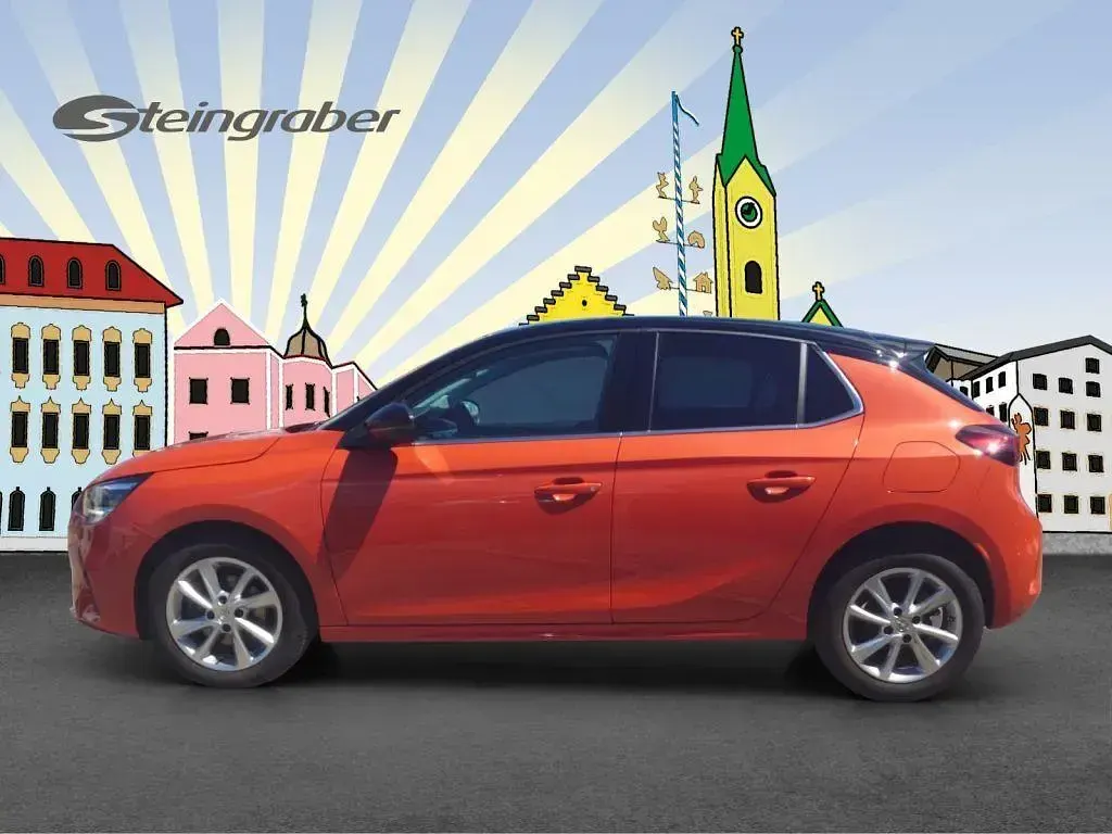 Używany Opel Corsa Elegance 101 KM (74 kW) 2022 Pomarańczowy Hatchback