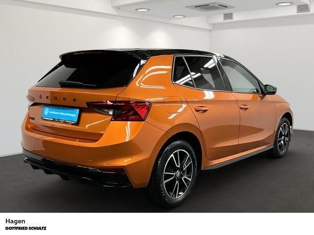 Gebraucht Skoda Fabia Monte Carlo 80 PS (58 kW) 2023 Orange Kleinwagen
