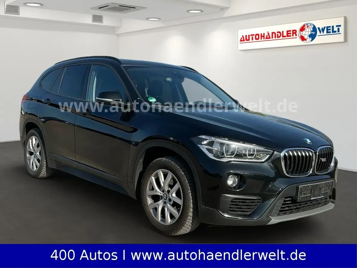 Używany BMW X1 190 KM (139 kW) 2015 Czarny SUV