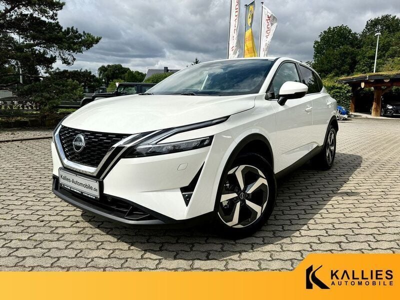 Pearl white/dach black (xdf) Neu 2024 Nissan Qashqai N-Connecta SUV | 29.970 € (Guter Preis) - Bild 1/4