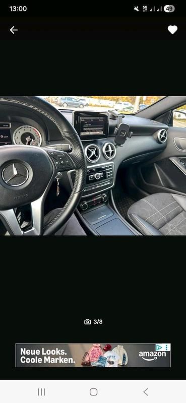 Gebraucht Mercedes A200 156 PS (114 kW) 2013 Schwarz Kleinwagen