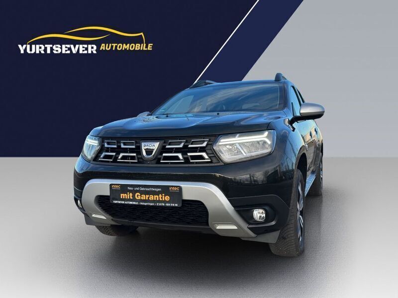 Perlmuttschwarz Gebraucht 2022 Dacia Duster Prestige SUV | 16.990 € (Fairer Preis) - Bild 1/4