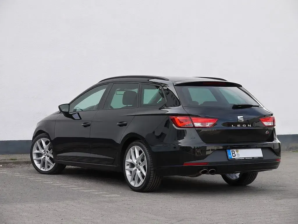 Gebraucht Seat Leon ST FR 125 PS (91 kW) 2014 Schwarz Kombi