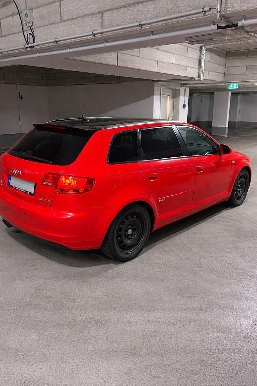 Gebraucht Audi A3 S-Line 170 PS (125 kW) 2008 Rot Kleinwagen