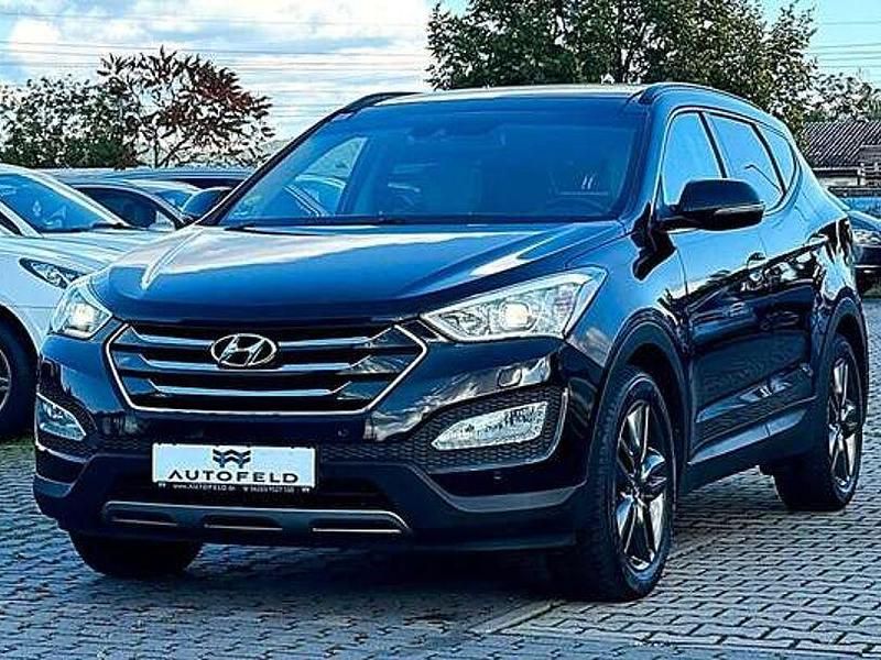 Schwarz Gebraucht 2014 Hyundai Santa Fe Premium SUV | 16.650 € (Etwas zu teuer) - Bild 1/4