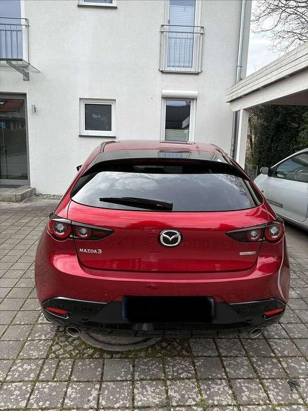 Gebraucht Mazda 3 Selection 179 PS (131 kW) 2022 Rot Kleinwagen