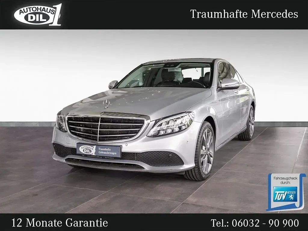 Gebraucht Mercedes C200 184 PS (135 kW) 2019 Silber Limousine
