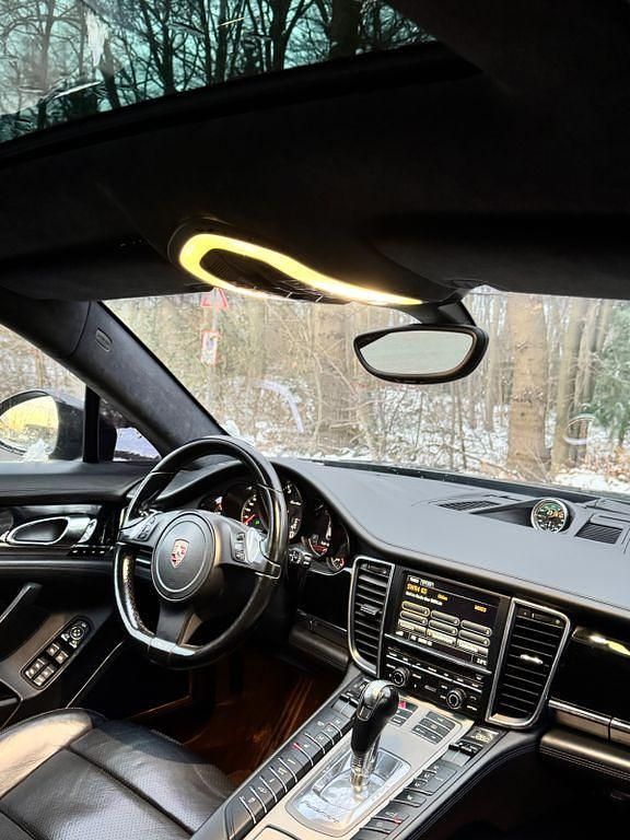 Gebraucht Porsche Panamera Turbo 500 PS (367 kW) 2010 Schwarz Limousine
