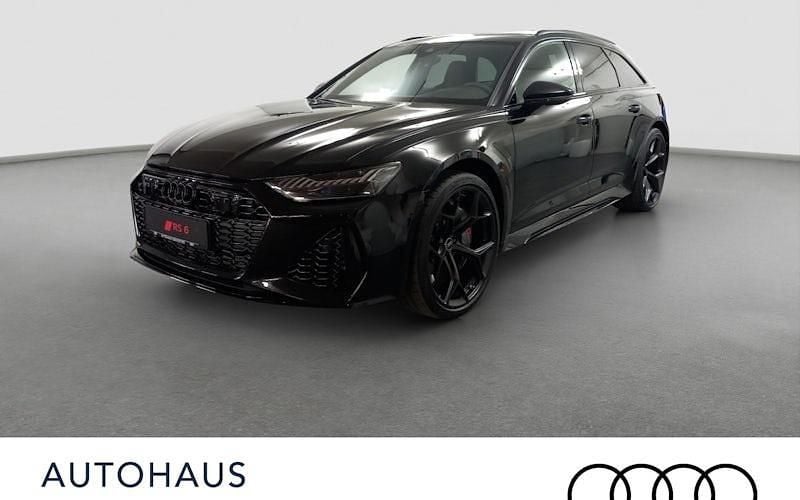 Mythosschwarz metallic Neu 2025 Audi RS6 Performance Kombi | 152.490 € (Superpreis) - Bild 1/4