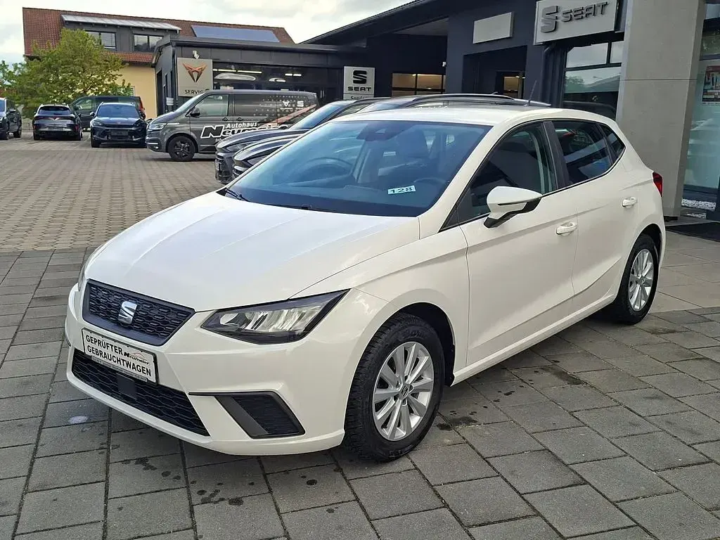 Gebraucht Seat Ibiza Style 95 PS (69 kW) 2023 Weiß Kleinwagen