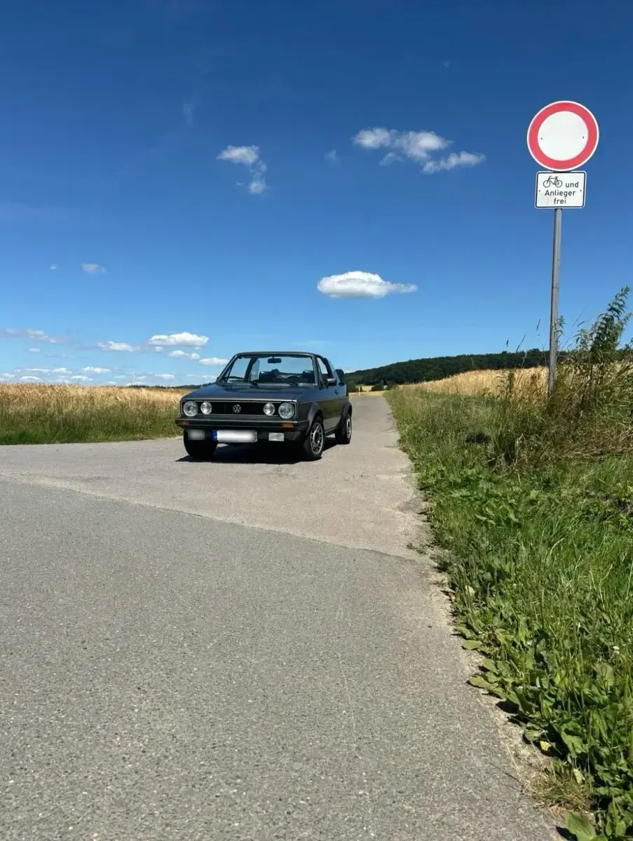 Gebraucht VW Golf Cabriolet GTI 112 PS (82 kW) 1984 Grau Cabrio