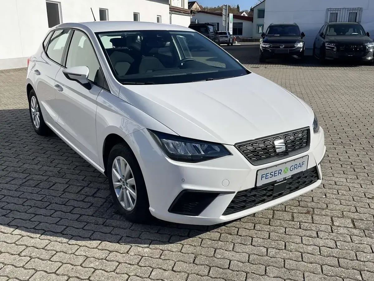 Gebraucht Seat Ibiza Style 110 PS (80 kW) 2023 Weiss Kleinwagen