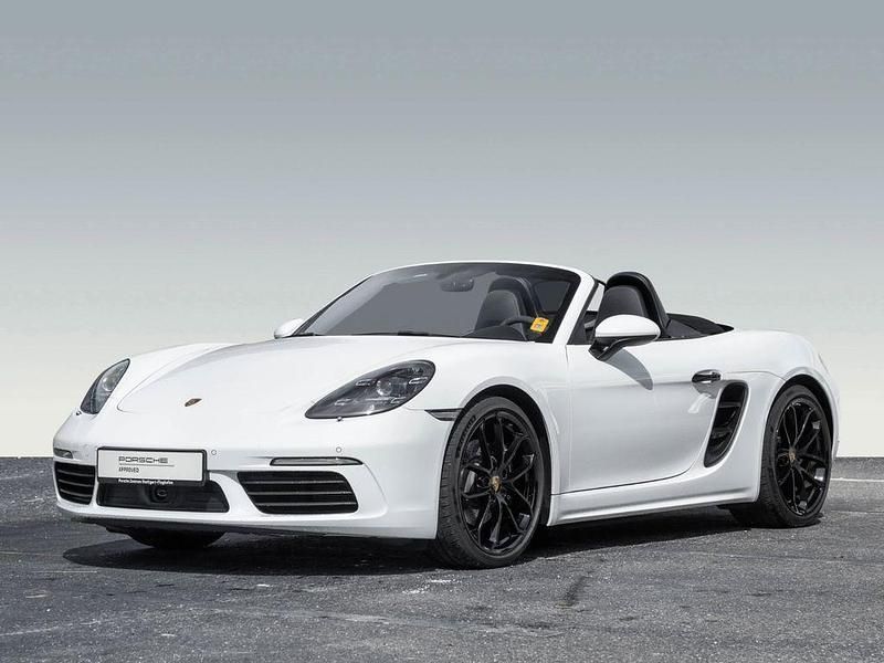 Weiß Gebraucht 2024 Porsche Boxster Sport Cabrio | 76.900 € - Bild 1/4