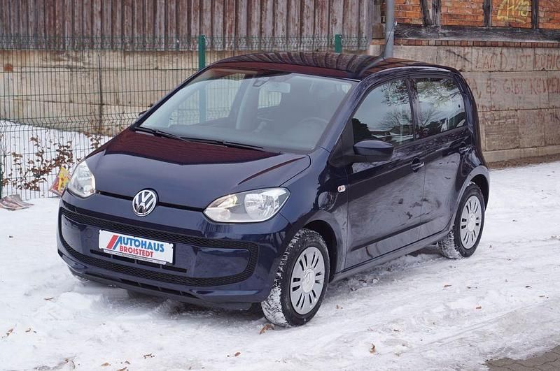Blau Gebraucht 2013 VW up! move up! Kleinwagen | 7.350 € (Fairer Preis) - Bild 1/4
