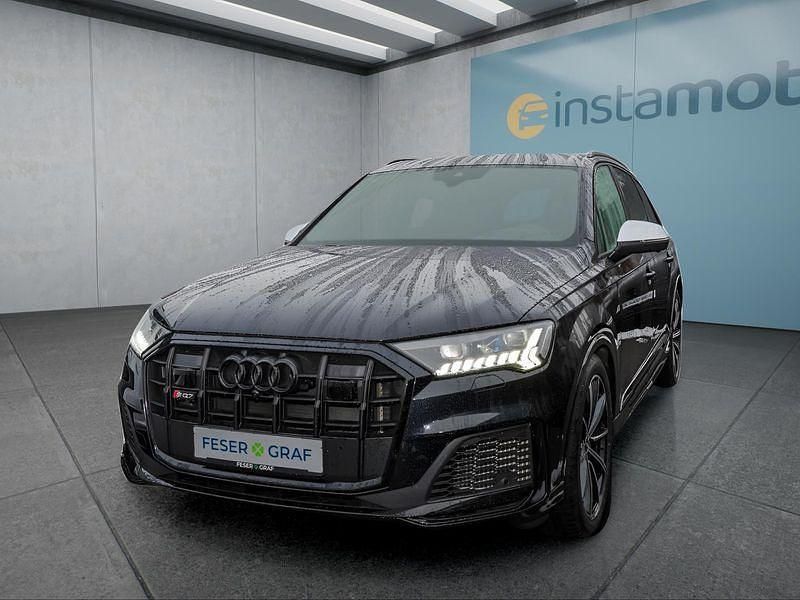 Schwarz Gebraucht 2021 Audi SQ7 Advanced Plus SUV | 71.549 € (Superpreis) - Bild 1/4