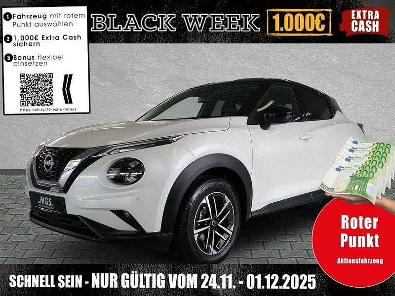 White / black Neu 2025 Nissan Juke N-Connecta SUV | 24.290 € (Fairer Preis) - Bild 1/4