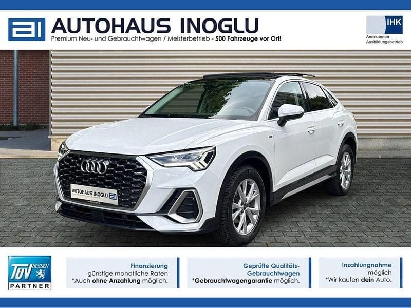 Weiß gletscherweiß metallic (metallic) Gebraucht 2024 Audi Q3 Ambiente SUV | 34.480 € (Fairer Preis) - Bild 1/4
