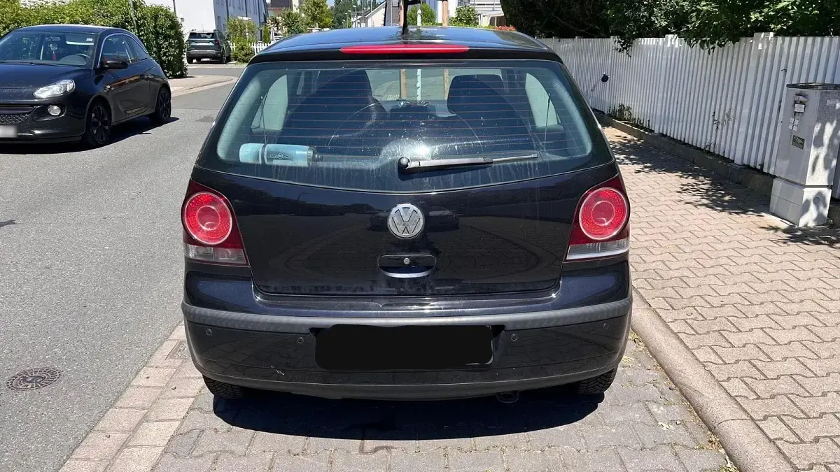 Gebraucht VW Polo 80 PS (58 kW) 2007 Schwarz Kleinwagen