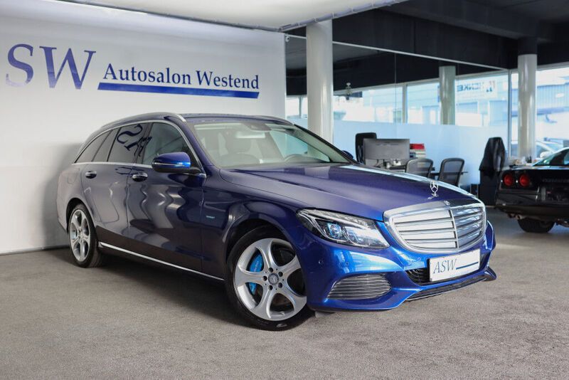 Blau Gebraucht 2017 Mercedes C350e Exclusive Kombi | 18.980 € (Fairer Preis) - Bild 1/4