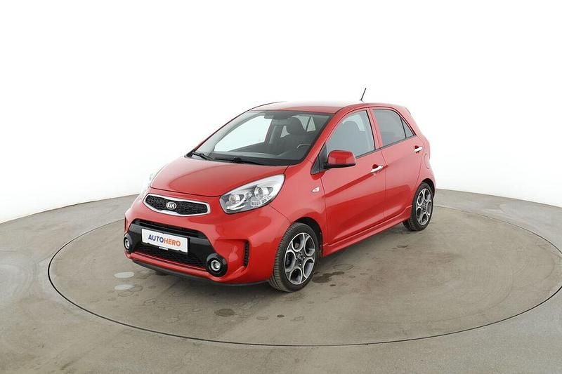 Second-hand Kia Picanto Spirit 85 CP (62 kW) 2015 Roșu Hatchback